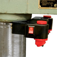 Comes with a 4" and 6" steel ring for mounting